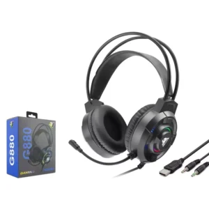 G880 Gaming Kulaklık USB / 2 x 3.5 mm - SİYAH
