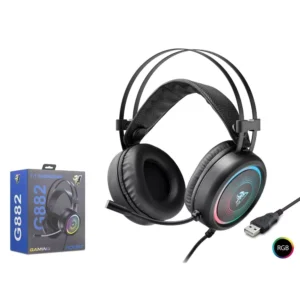 G882 Gaming Kulaklık 7.1 USB RGB - SİYAH