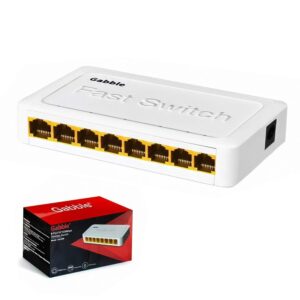 8 PORT ETHERNET SWİTCH 10-100 Mbps