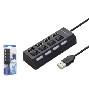 USB 2.0 HUB ANAHTARLI 4 PORT