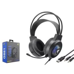 G881 Gaming Kulaklık USB / 2 x 3.5 mm -SİYAH