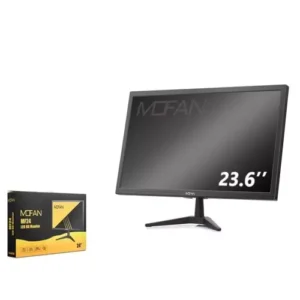 MOFAN MF24 23.6" LED Full HD Monitör Hoparlörlü HDMI + VGA 75Hz 1920x1080 SİYAH