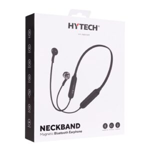 Hytech HY-XBK589 Siyah TF Kartlı Mıknatıslı Bluetooth Spor Kulak içi Kulaklık & Mikrofon