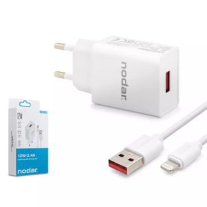 SF1001 Lightning Hızlı Şarj Seti 12W 2.4A USB Adaptörlü