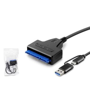 USB + TYPE-C To SATA KABLO 37CM