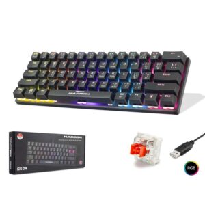 G509B KABLOLU OYUNCU MİNİ KLAVYE MEKANİK BLUE SWİTCH RGB